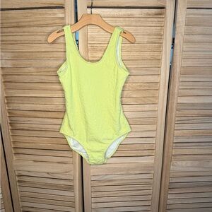 Old Navy Kids Lemon One Piece Swimsuit